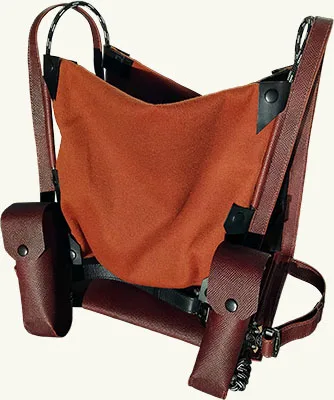 Modular cycling vest with pockets by Street Skins, isolated front view